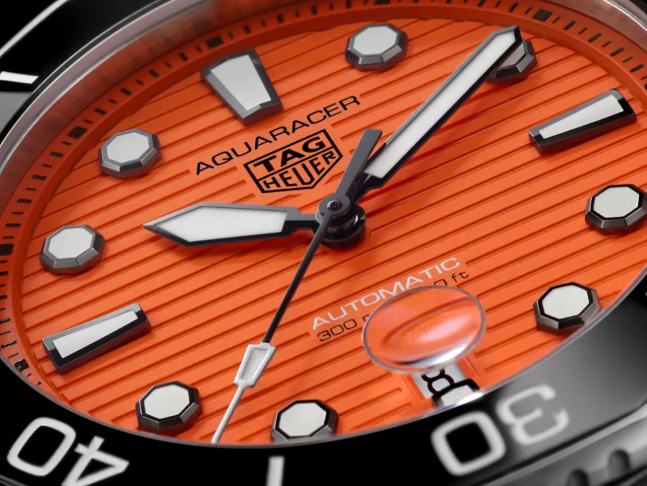 TAG Heuer Aquaracer Professional 300 Orange Diver^Homme Montres Pour Homme