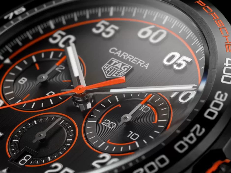 TAG Heuer Carrera Chronograph x Porsche Orange Racing^Homme Éditions Spéciales | Montres Pour Homme