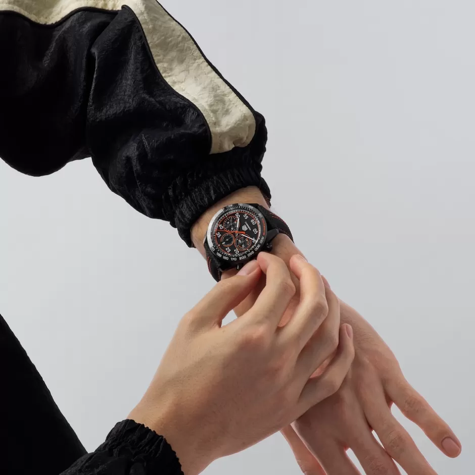 TAG Heuer Carrera Chronograph x Porsche Orange Racing^Homme Éditions Spéciales | Montres Pour Homme