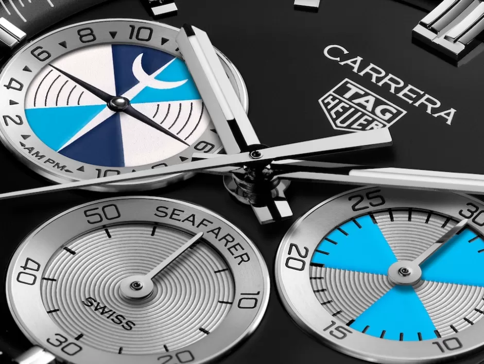 TAG Heuer Carrera Chronograph Seafarer x Hodinkee^Homme Montres Chronographes | Éditions Spéciales