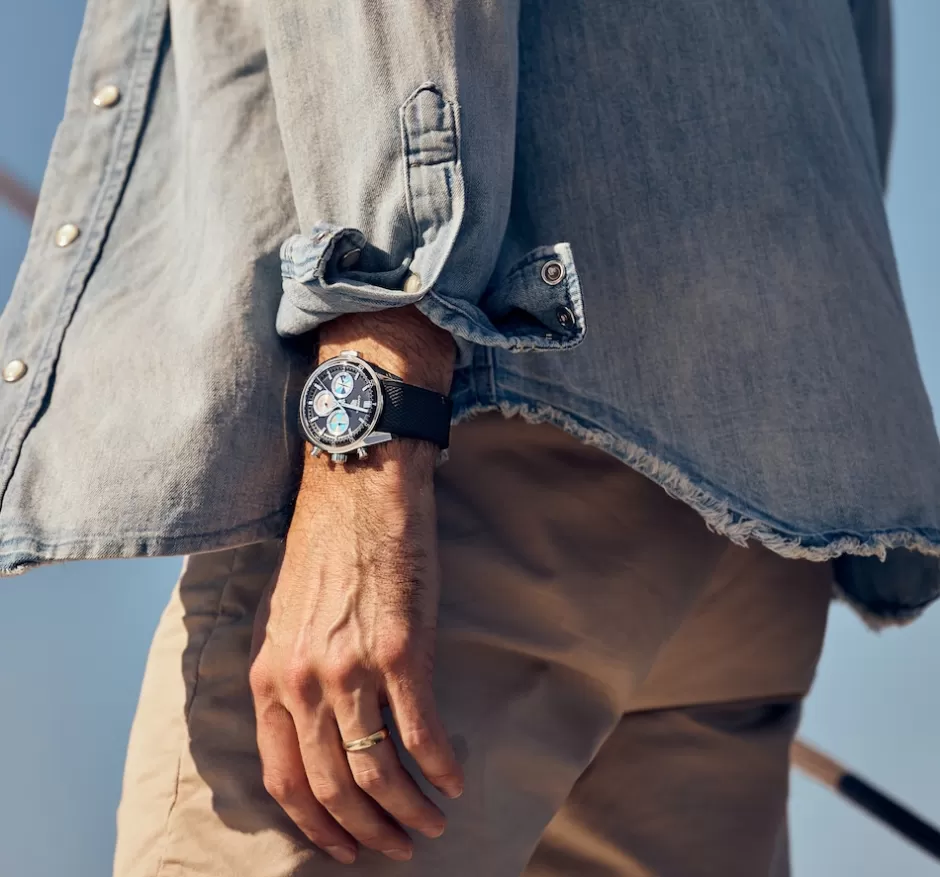 TAG Heuer Carrera Chronograph Seafarer x Hodinkee^Homme Montres Chronographes | Éditions Spéciales