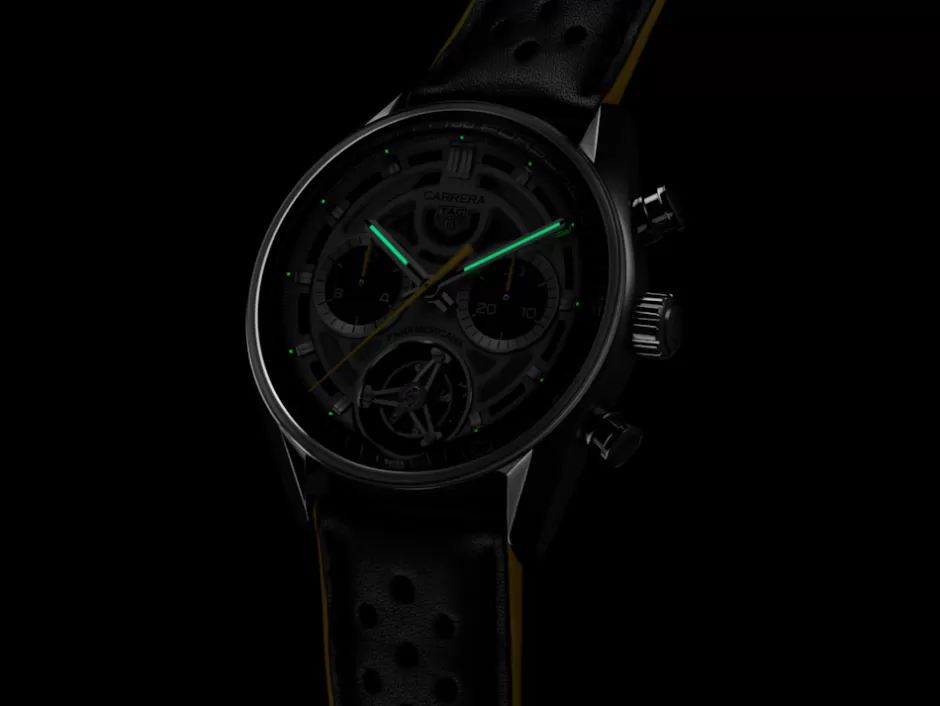 TAG Heuer Carrera Chronograph Tourbillon x Porsche Panamericana^Homme Montres Chronographes | Éditions Spéciales