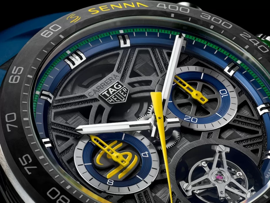 TAG Heuer Carrera Extreme Sport Chronograph Tourbillon X Senna^Homme Montres Chronographes | Éditions Spéciales