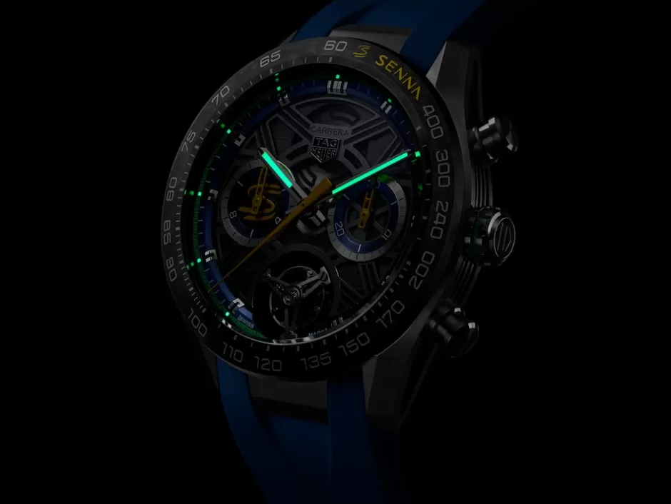 TAG Heuer Carrera Extreme Sport Chronograph Tourbillon X Senna^Homme Montres Chronographes | Éditions Spéciales