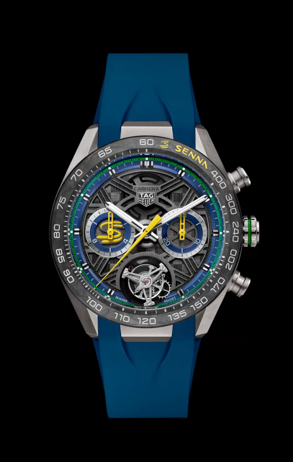 TAG Heuer Carrera Extreme Sport Chronograph Tourbillon X Senna^Homme Montres Chronographes | Éditions Spéciales