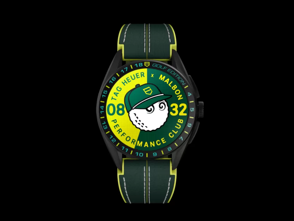 TAG Heuer Connected Calibre E4 Malbon Golf Edition^ Calibre E4 45 Mm | Éditions Spéciales