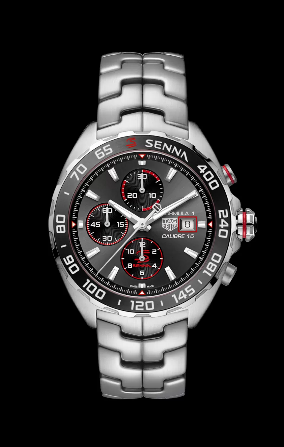 TAG Heuer Formula 1 Chronograph x Senna^Homme Montres Chronographes | Éditions Spéciales